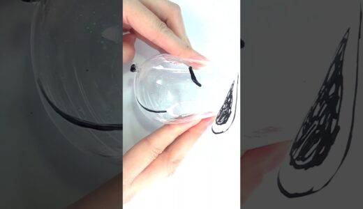 ナノテープ風船でスヌーピーを作る方法 SNOOPY DIY With Nanotape Balloon #shorts