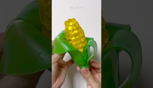 알갱이 탱글탱글🌽옥수수 말랑이 만들기_DIY Corn Squishy with Nano Tape #실리콘테이프