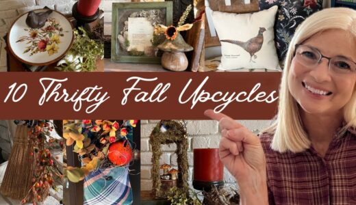 10 Fall DIY’s: Transforming Thrift Store Finds into Cozy Autumn Decor