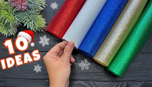 🔥🔥 10 IDEAS Christmas Craft! EASY Christmas Decorations Tutorial