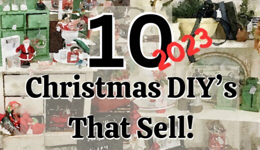 10 DIY Christmas Home Decor and Ornaments That Sell Like Crazy!