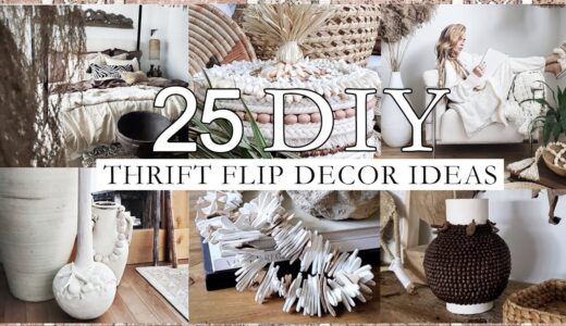 25 DIY THRIFT FLIPS IDEAS