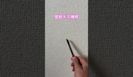 #壁紙キズ補修#壁紙 #職人 #diy #wallpaper scratch repair#shorts