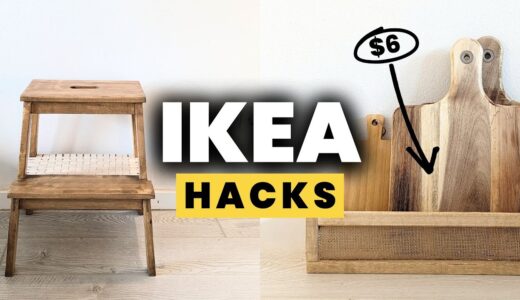 3 DIY IKEA Hacks | Easy + Budget IKEA Flips