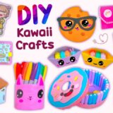 16 DIY KAWAII THINGS – Viral TikTok DIY Projects – Paper Crafts – School Supplies and more…